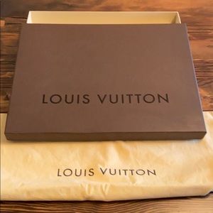 Louis Vuitton Authentic box and duster